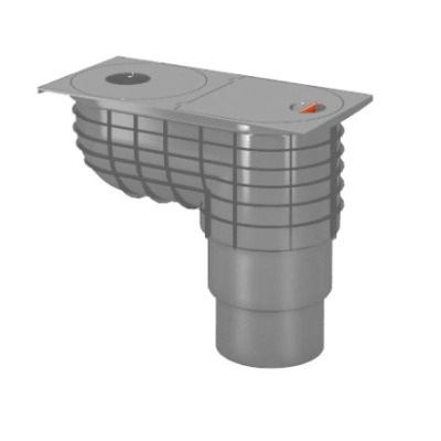 GAMRAT Osadnik do rur spustowych (PP) - SZARY